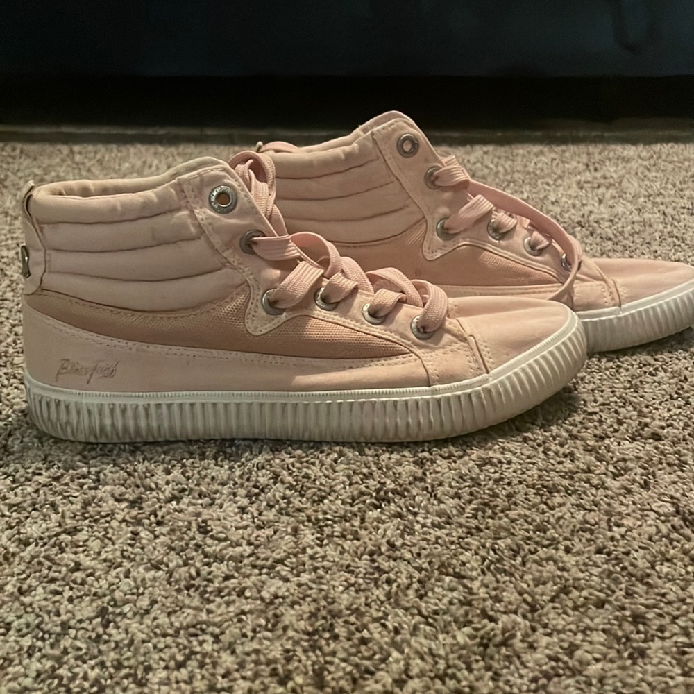 Pink high tops